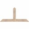 Ekena Millwork Portland Smooth Timber Gable Bracket, Douglas Fir, 60"W x 30"H x 1 1/2"D x 5 1/2"F, 12/12 Pitch GBW060X30X0206POR00SDF - alternate 1